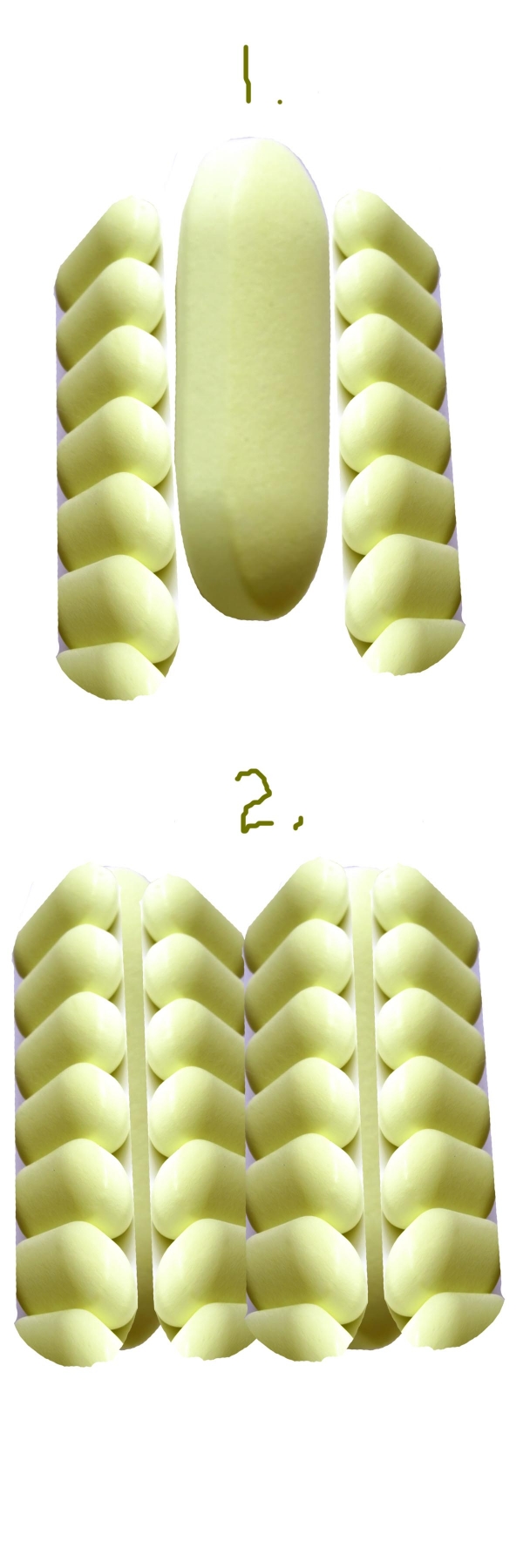 Creation of Lilies in Crystal : Step 1